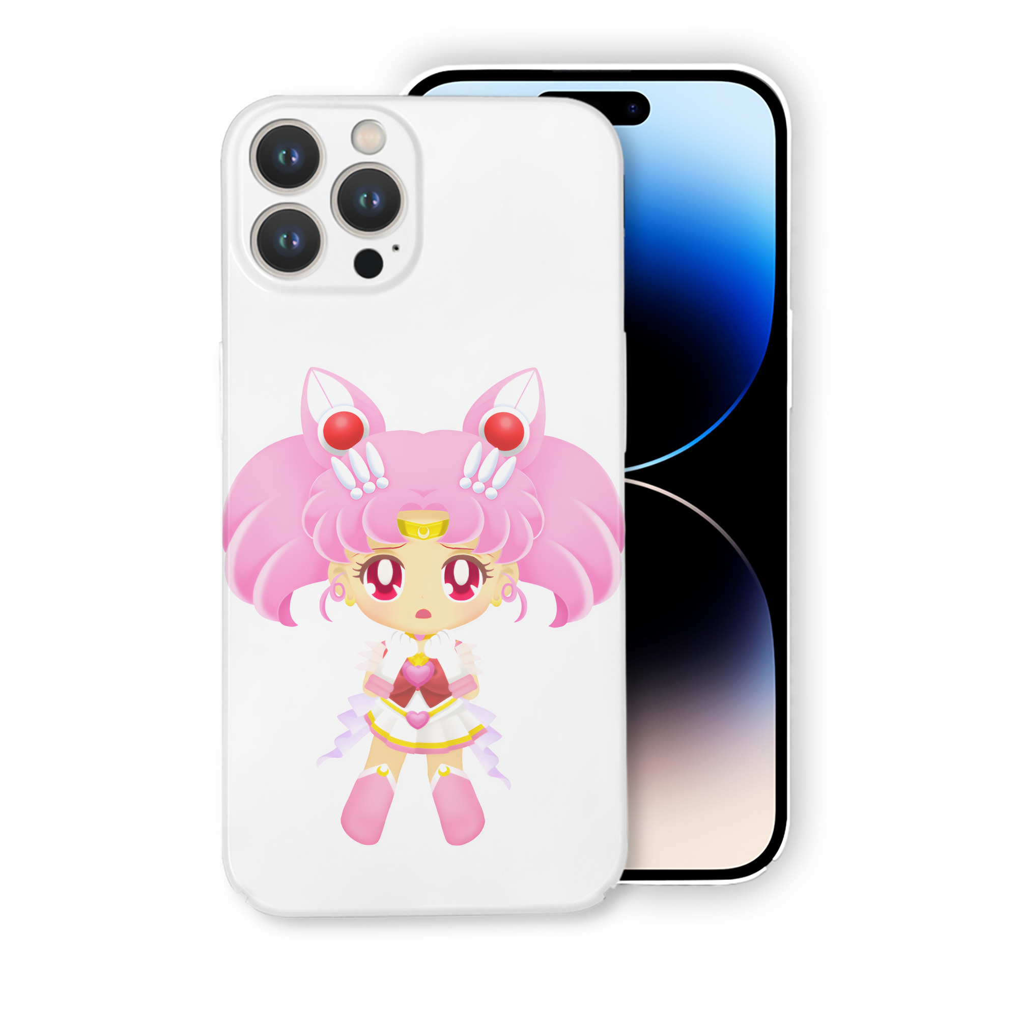 （画像用） 美少女戦士セーラームーン ちびうさ Sailor Moon Chibiusa Tsukino Usagi Small Lady Serenity 【iPhone 14シリーズ対応】ハードケース